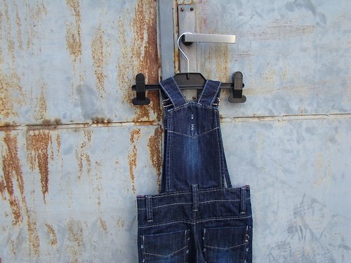 SLEVA laclové džíny, unisex lacláče — foto 2