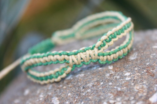 Spojení.. Náramek makramé/shamballa — foto 3