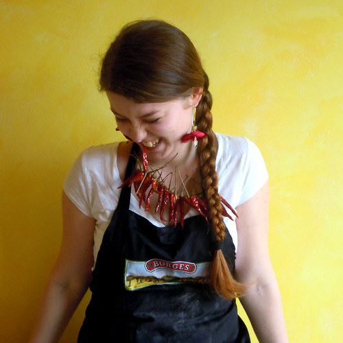 Náušnice: Vínové květy — foto 2