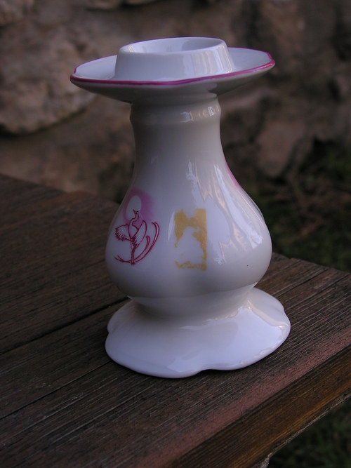 Porcelánový svícen — foto 4