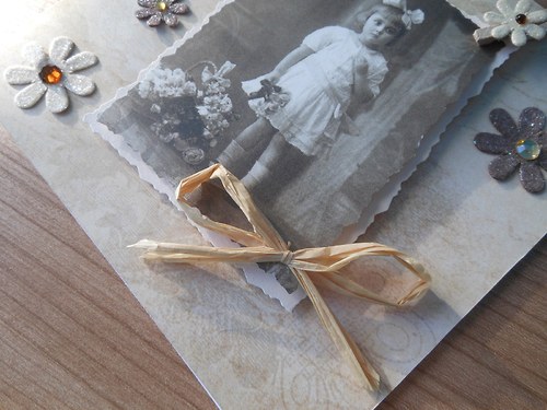Scrapbookové přání s kytičkami II. — foto 2