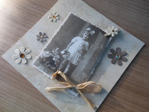 Scrapbookové přání s kytičkami II. — foto 5