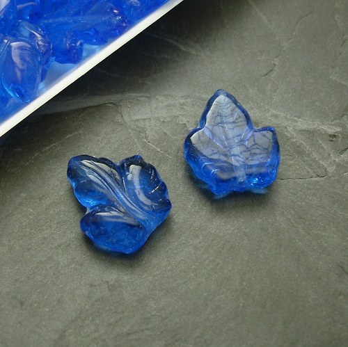 Mačkané korálky 16x14mm - 5 ks — foto 2
