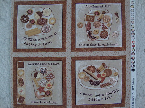Látkový obrázek - Cukroví 1 — foto 2