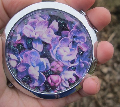 Zrcátko Sparkling Lilac — foto 3