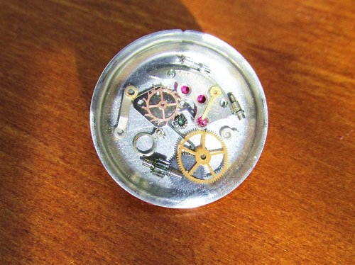 Originální Brož - Steampunk — foto 2