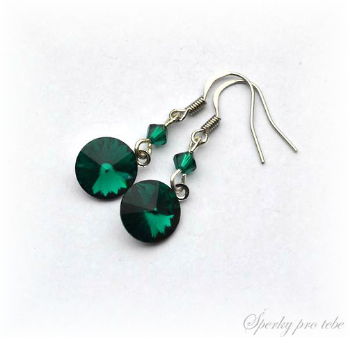 Sada Swarovski Elements Emerald — foto 2