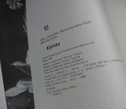 Alpínky, A. Pilát, M. Deyl, 1964 — foto 6