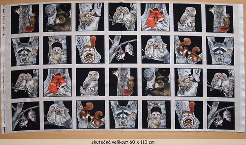 Lesní zvířátka - panel — foto 3