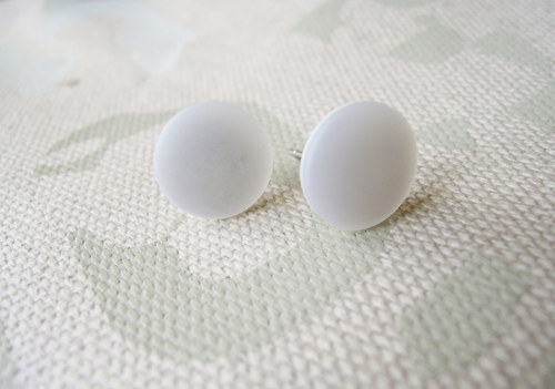 Bílé 12mm (chirurgická ocel) — foto 2