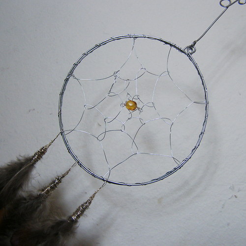 Bažantí dreamcatcher - lapač snů — foto 2