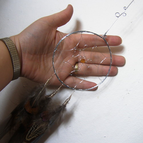 Bažantí dreamcatcher - lapač snů — foto 3