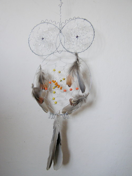Soví dreamcatcher - lapač snů — foto 2