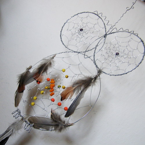 Soví dreamcatcher - lapač snů — foto 4