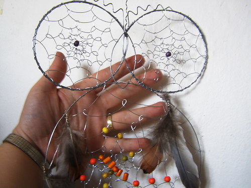 Soví dreamcatcher - lapač snů — foto 5