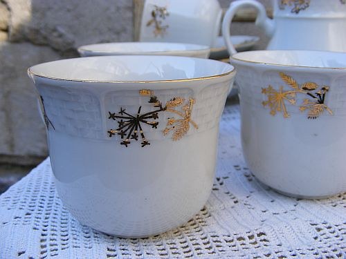 Porcelánový, kávový servis — foto 5