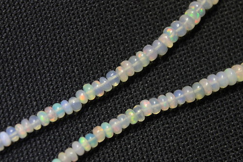 Ethiopský opál 3-4mm - 1ks — foto 2