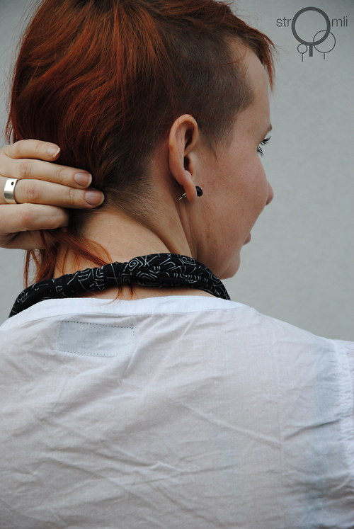 Náhrdelník potiskaný elegán — foto 3