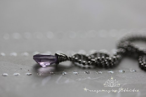 Amulet s ametystem elfky Tyllaetha — foto 2