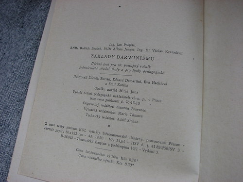 Základy Darwinismu, 1957 — foto 5
