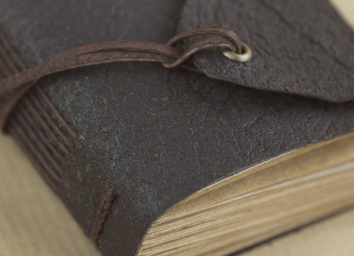 Malý kožený /Rustik - Mini Journal — foto 5
