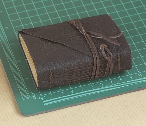 Malý kožený /Rustik - Mini Journal — foto 6
