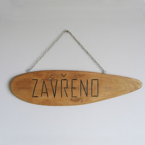 Cedulka otevřeno-zavřeno — foto 6