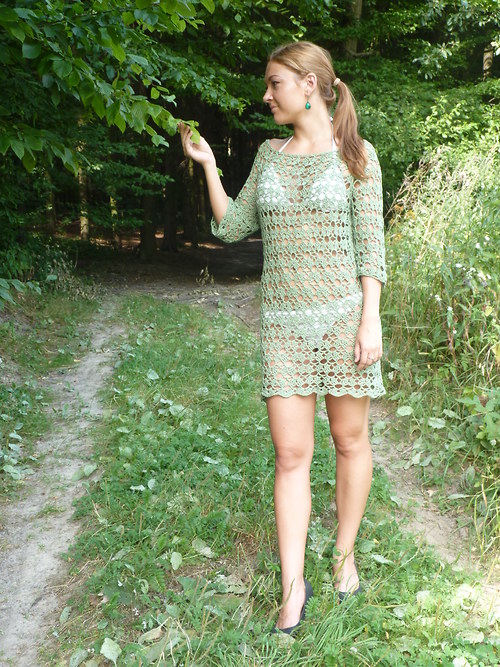 Háčkované šaty — foto 3