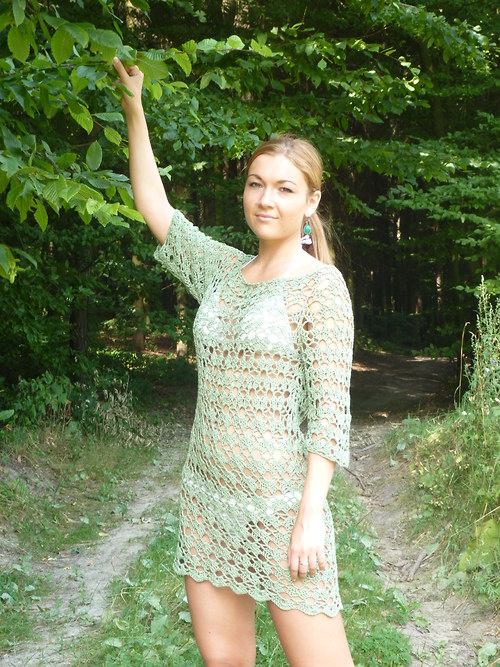 Háčkované šaty — foto 4