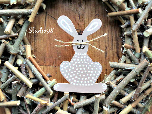 Věnec se zajícem Leošem — foto 3
