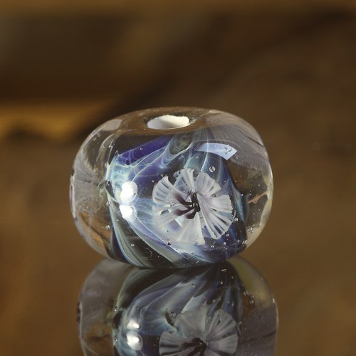 Big hole bead - Hedvábná — foto 4