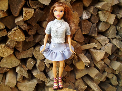 Sukně a halenka (šedá) — foto 6