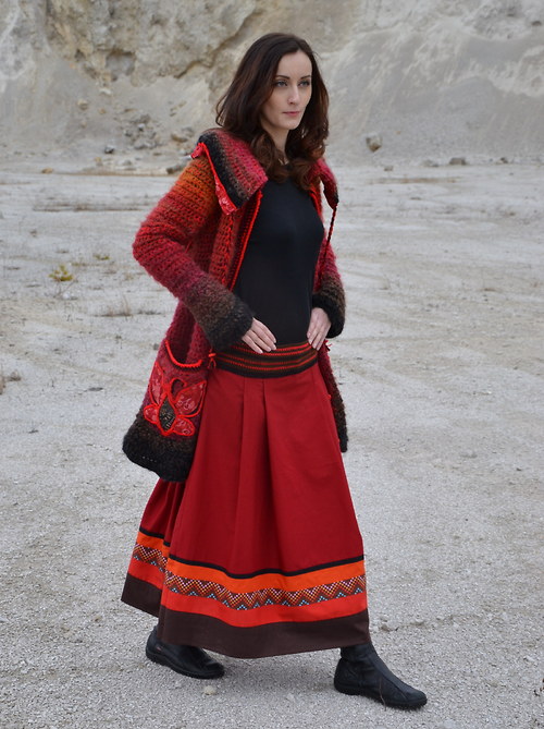 Sukňa Ruby Red — foto 4
