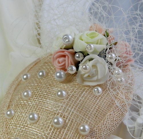Fascinátor Shabby chic — foto 2