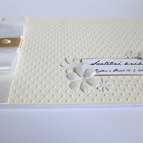 Svatební kniha creme — foto 4