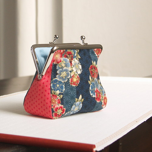 Portmonka - Sashiko en bleu — foto 2