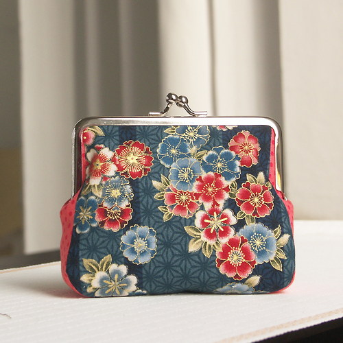 Portmonka - Sashiko en bleu — foto 3