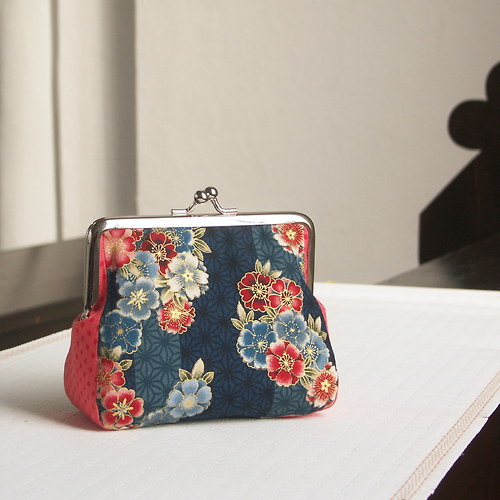 Portmonka - Sashiko en bleu — foto 4