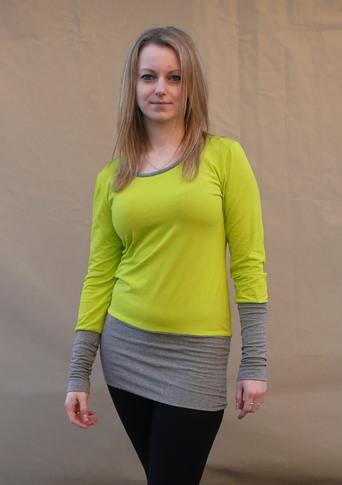 Dámské prodloužené triko — foto 2
