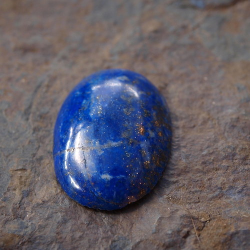 Lapis lazuli kabošon exkluzive č.1413 — foto 4
