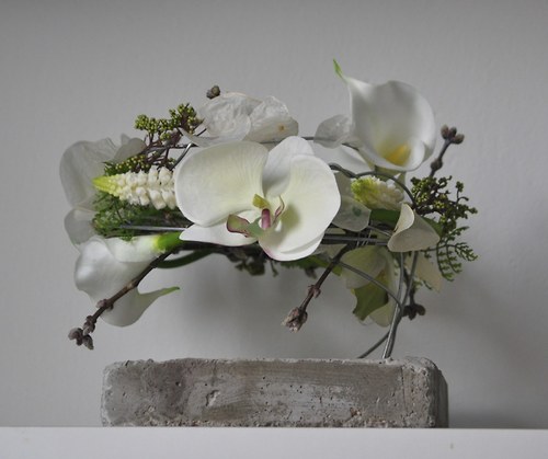 Dekorace Concrete White — foto 3