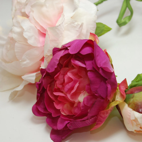 Peony garden collection ... věnec SLEVA — foto 5