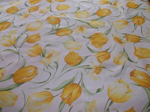 Ubrus -žlutý tulipán — foto 2