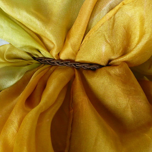 Flora - spona na šátek/šálku — foto 2