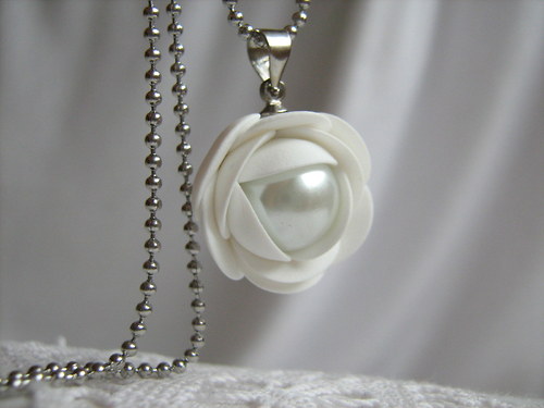 Pearl rose, přívěsek — foto 2