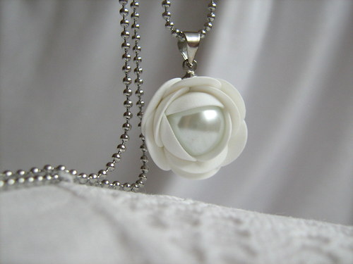 Pearl rose, přívěsek — foto 5