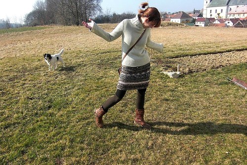 Pletená sukně — foto 2