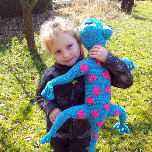 Srdečně srdcovatý gekonek 94cm — foto 2