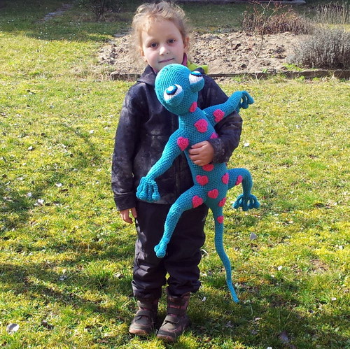 Srdečně srdcovatý gekonek 94cm — foto 3