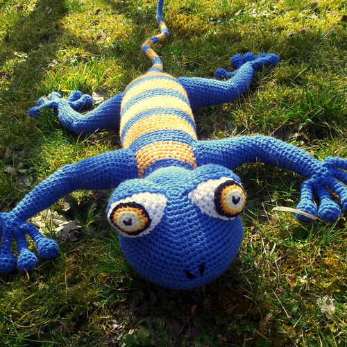 Pruhovaný ještěr(ák) 82cm — foto 3